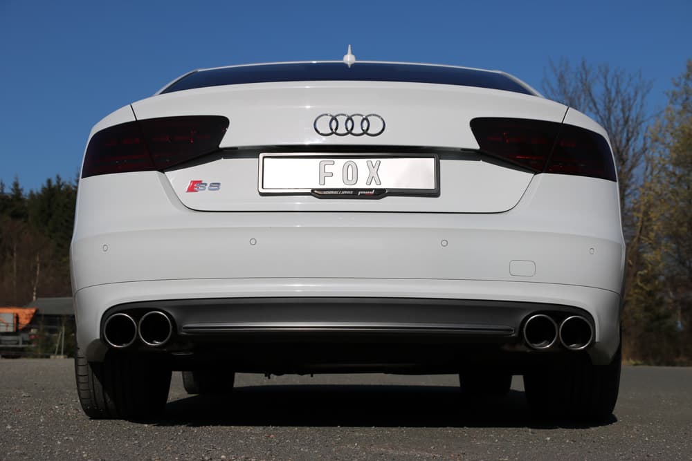 AUDI S8 - FOX DUPLEX SPORTAUSPUFF – Bild 3