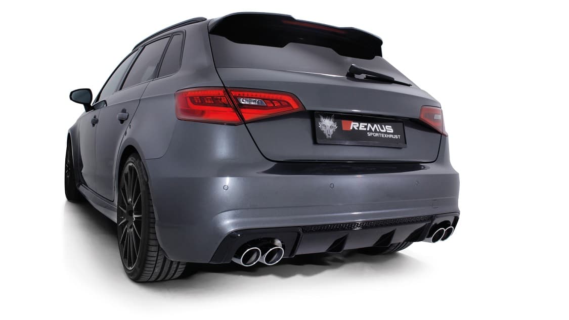 AUDI RS3 SPORTBACK - DUPLEX SPORTAUSPUFF ANLAGE AB KAT – Bild 3