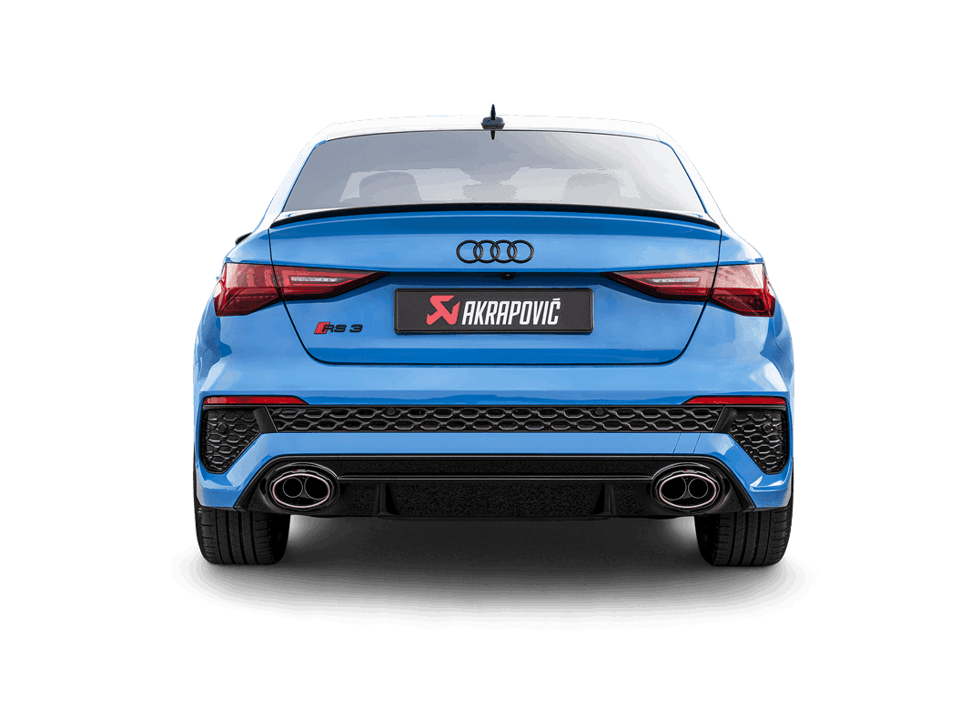 AUDI RS3 LIMOUSINE - AKRAPOVIC DUPLEX SPORTAUSPUFF ANLAGE AB OPF – Bild 3