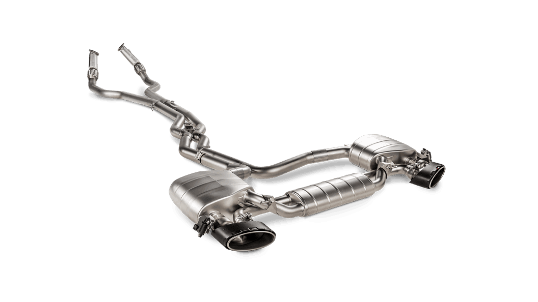 AUDI RS6 AVANT - AKRAPOVIC DUPLEX SPORTAUSPUFF ANLAGE