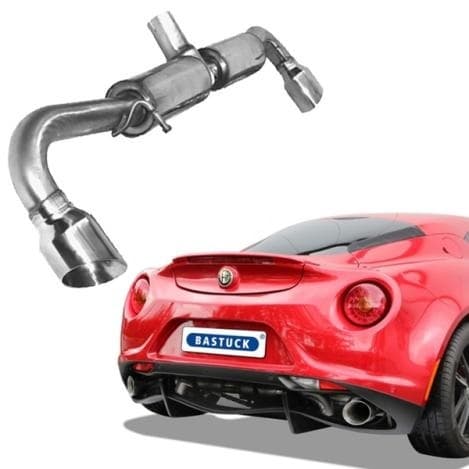 ALFA ROMEO 4C - BASTUCK DUPLEX SPORTAUSPUFF – Bastuck
