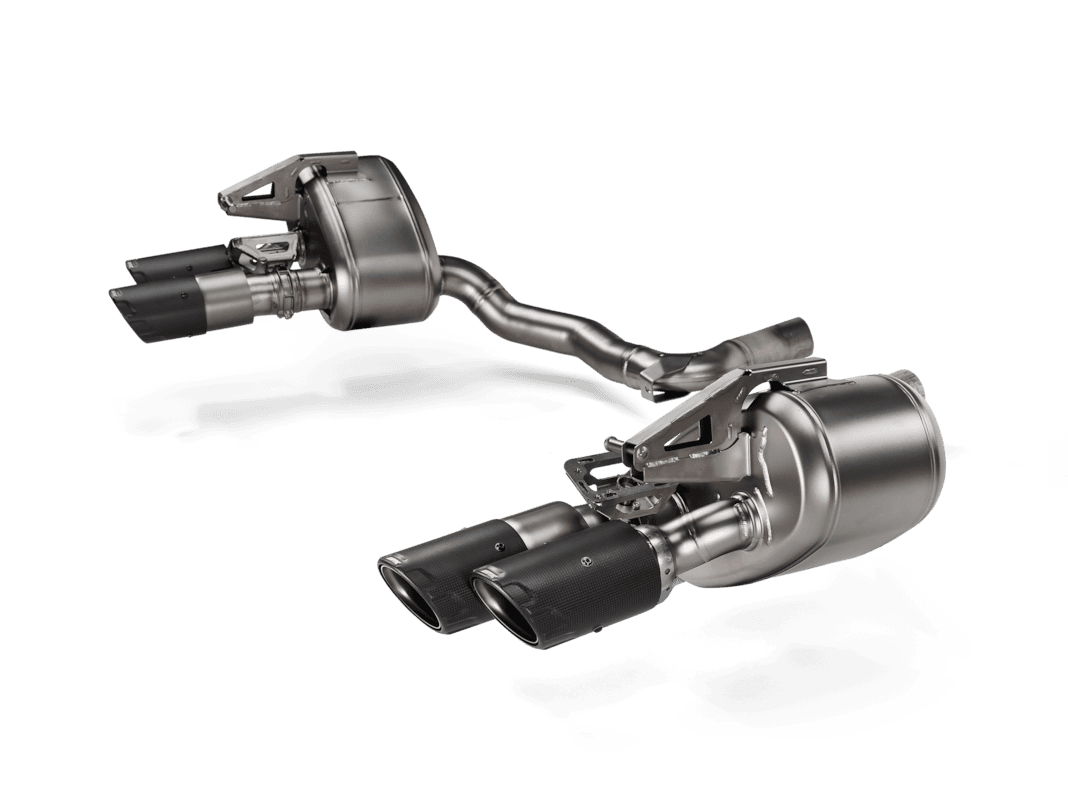 PORSCHE PANAMERA - AKRAPOVIC DUPLEX SPORT AUSPUFF ANLAGE
