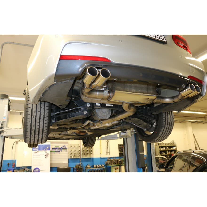 BMW 335d - FOX DUPLEX SPORTAUSPUFF – Bild 2