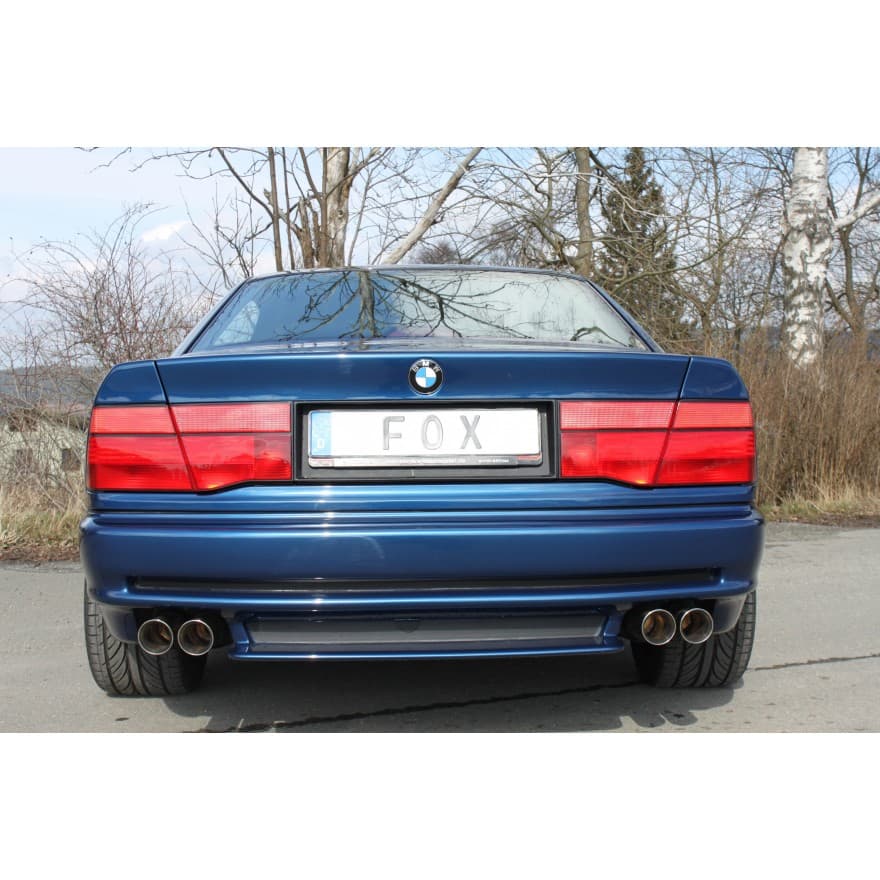BMW E31 - FOX DUPLEX SPORTAUSPUFF – Bild 5