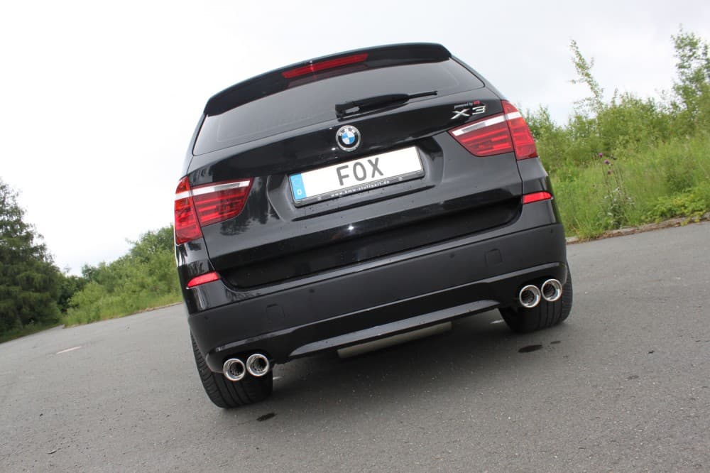 BMW X3 - FOX DUPLEX SPORTAUSPUFF – Bild 2
