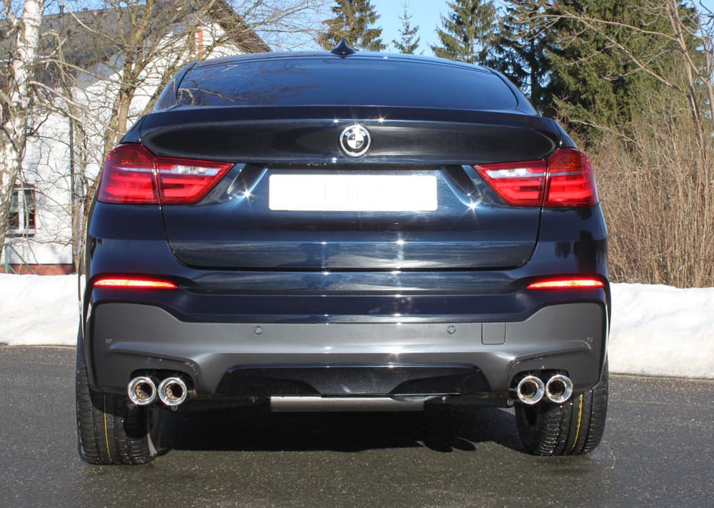 BMW X4 - FOX DUPLEX SPORTAUSPUFF – Bild 2