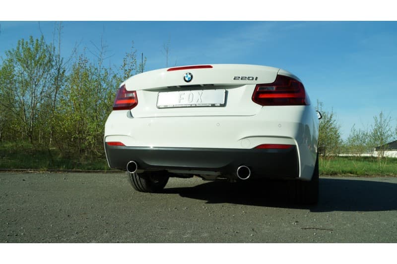 BMW 220i - DUPLEX SPORTAUSPUFF – Bild 2