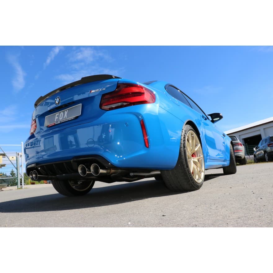 BMW M2 CS - FOX DUPLEX SPORT AUSPUFF ANLAGE