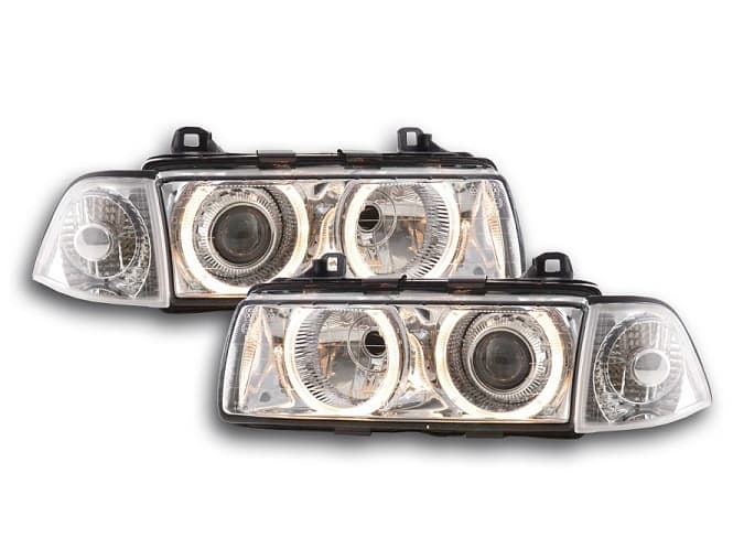 BMW E36 COUPE - XENON SCHEINWERFER ANGEL EYES (DEPO)