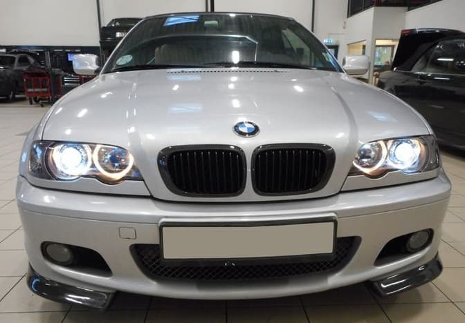 BMW E46 M-PAKET II - CARBON FLAPS (CARBON) – Bild 3
