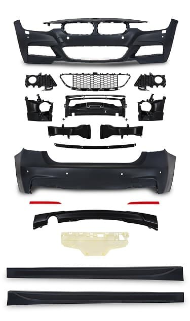 BMW F30 LCI LIMOUSINE - FULL BODYKIT M-PAKET OPTIK (PDC|SRA)