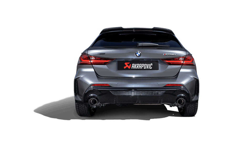 BMW M135i xDrive - AKRAPOVIC DUPLEX SPORTAUSPUFF – Bild 2