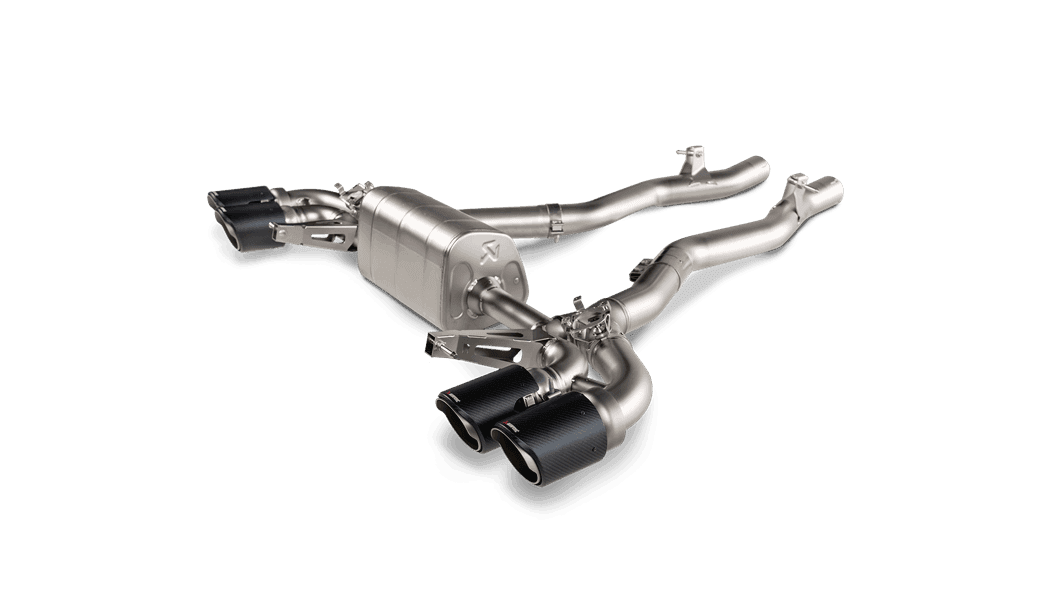 BMW M8 - SLIP-ON TITANIUM AKRAPOVIC DUPLEX AUSPUFF ANLAGE