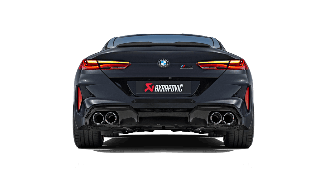 BMW M8 - SLIP-ON TITANIUM AKRAPOVIC DUPLEX AUSPUFF ANLAGE – Bild 2