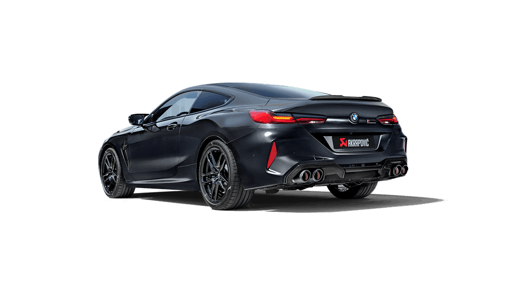 BMW M8 - SLIP-ON TITANIUM AKRAPOVIC DUPLEX AUSPUFF ANLAGE – Bild 3
