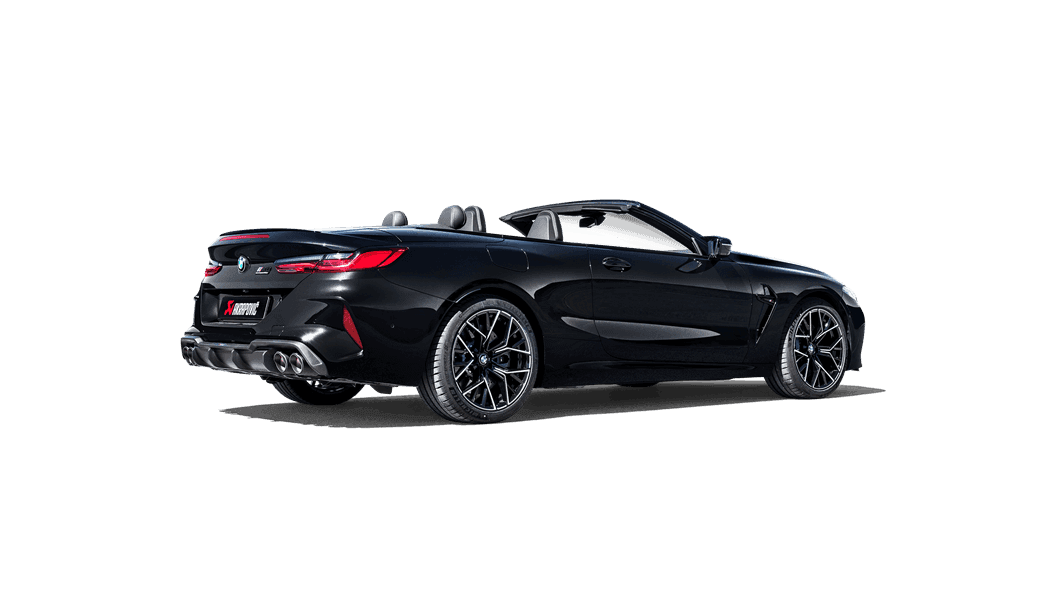 BMW M8 - SLIP-ON TITANIUM AKRAPOVIC DUPLEX AUSPUFF ANLAGE – Bild 4