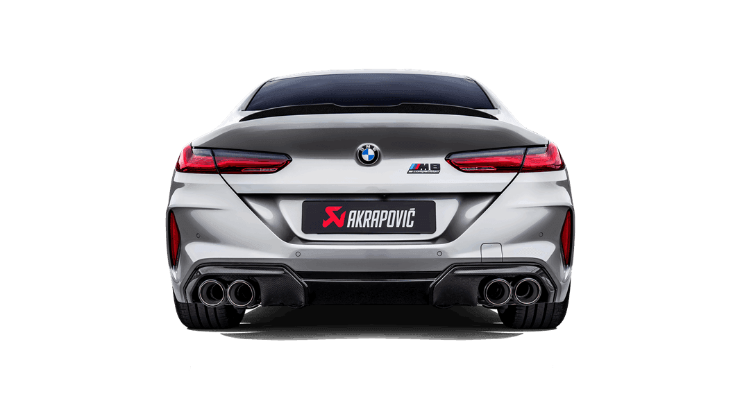 BMW M8 - SLIP-ON TITANIUM AKRAPOVIC DUPLEX AUSPUFF ANLAGE – Bild 3