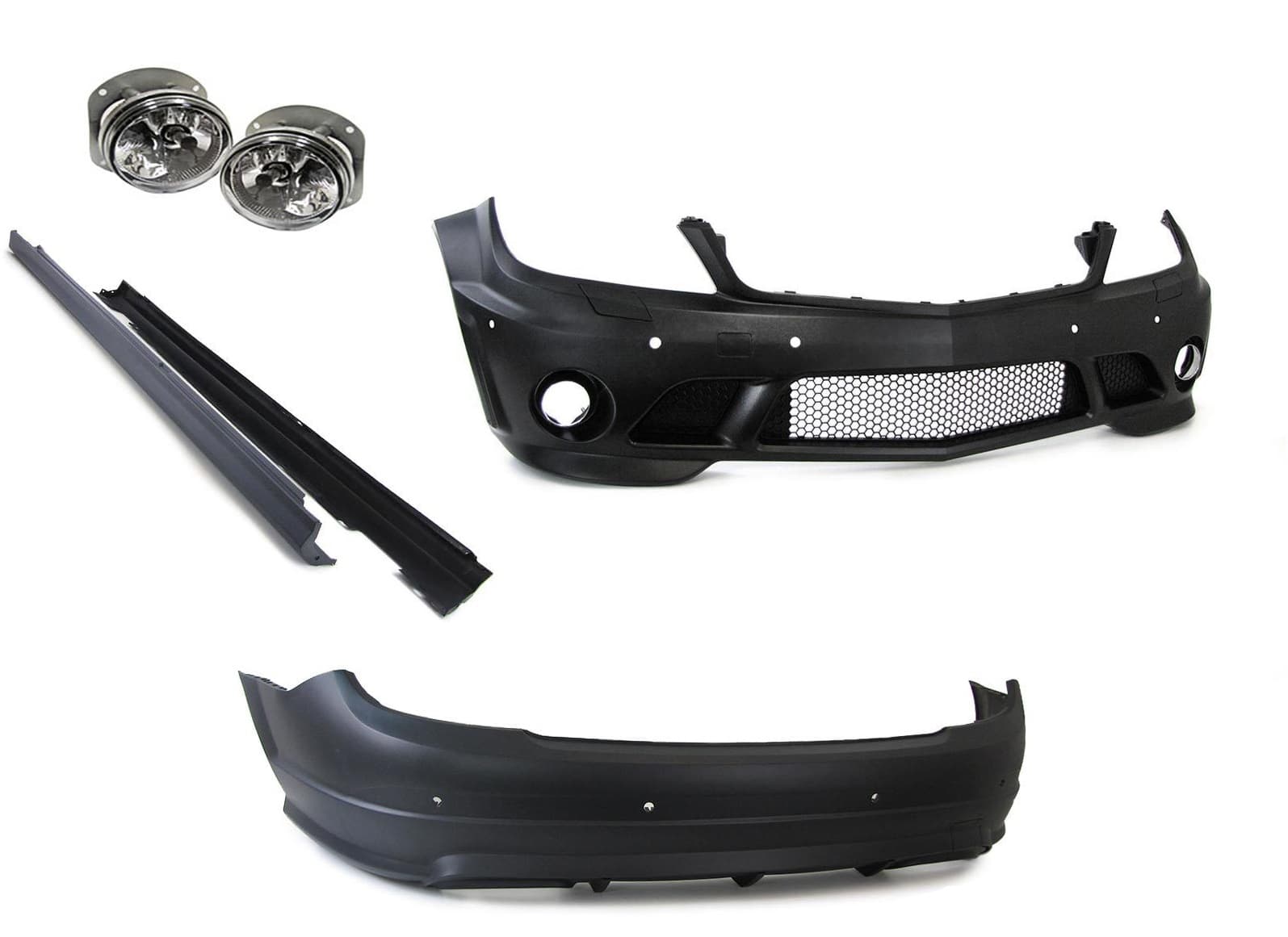 MERCEDES C-KLASSE -03.2011 - FULL BODYKIT C63 AMG OPTIK OO-- V.2