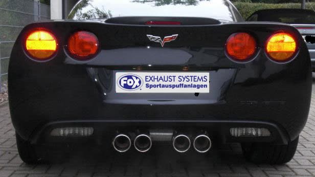 CORVETTE C06 - FOX SPORTAUSPUFF MITTIG – Bild 4