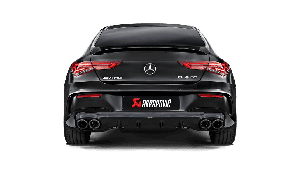 MERCEDES CLA 35 AMG - AKRAPOVIC DUPLEX SPORTAUSPUFF ANLAGE AB OP – Bild 3