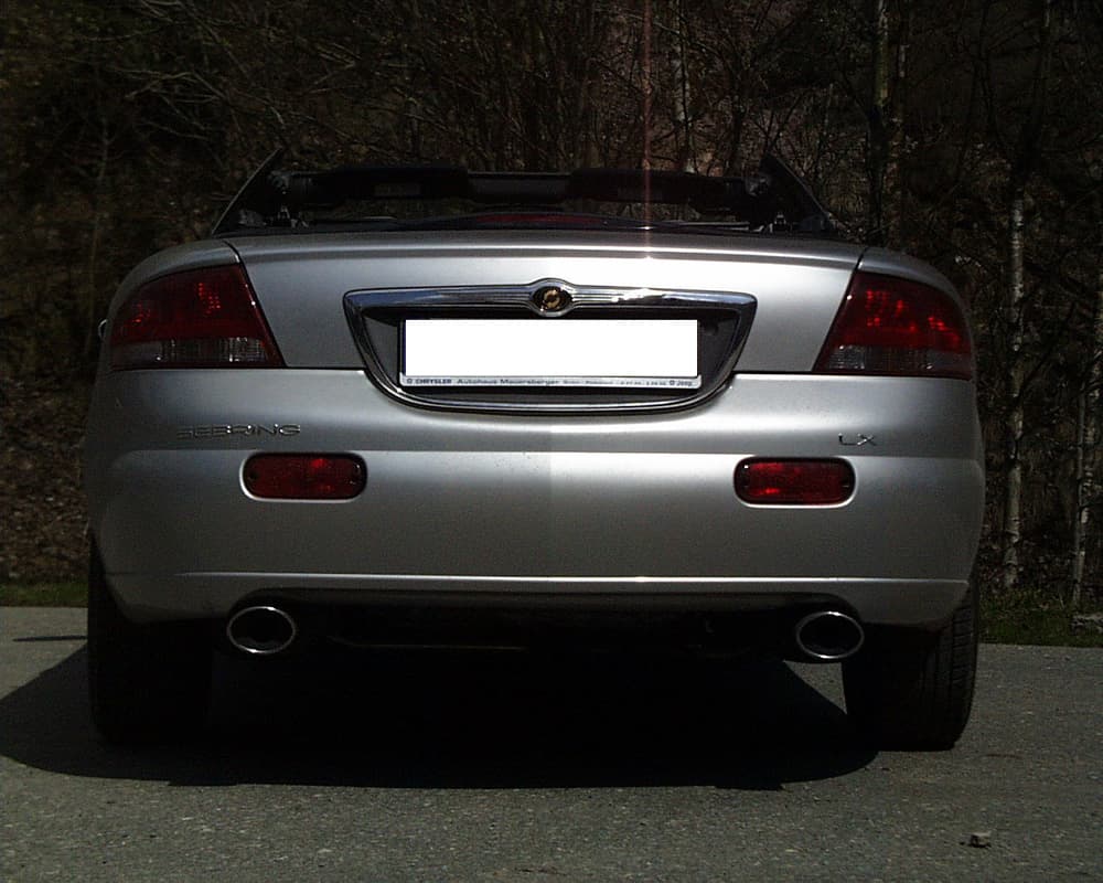 CHRYSLER SEBRING JR - FOX DUPLEX SPORTAUSPUFF – Bild 2