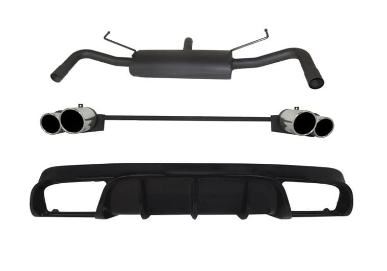 ALFA ROMEO GIULIETTA - ULTER SPORT DUPLEX SPORTAUSPUFF & DIFFUSOR – Ulter