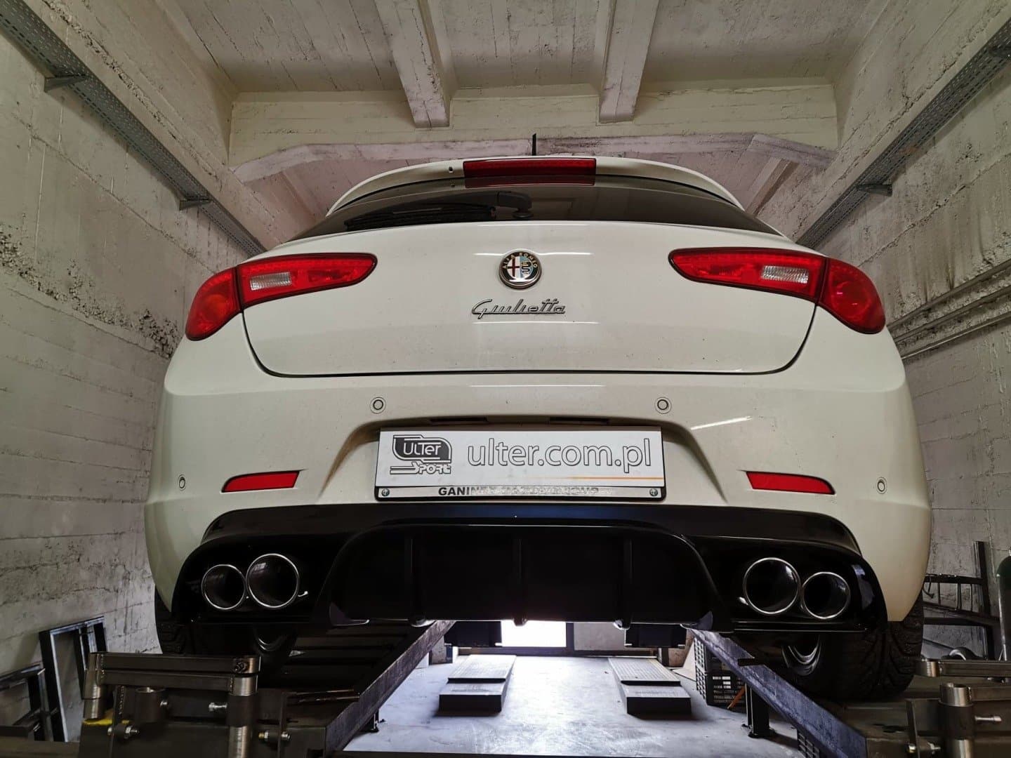 ALFA ROMEO GIULIETTA - ULTER SPORT DUPLEX SPORTAUSPUFF & DIFFUSOR – Bild 2