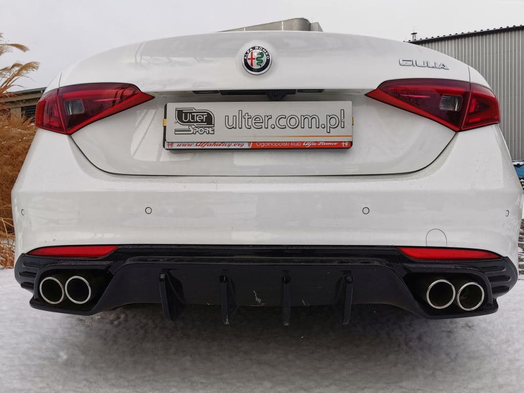 ALFA ROMEO GIULIA - ULTER SPORT DUPLEX SPORTAUSPUFF & DIFFUSOR – Bild 3