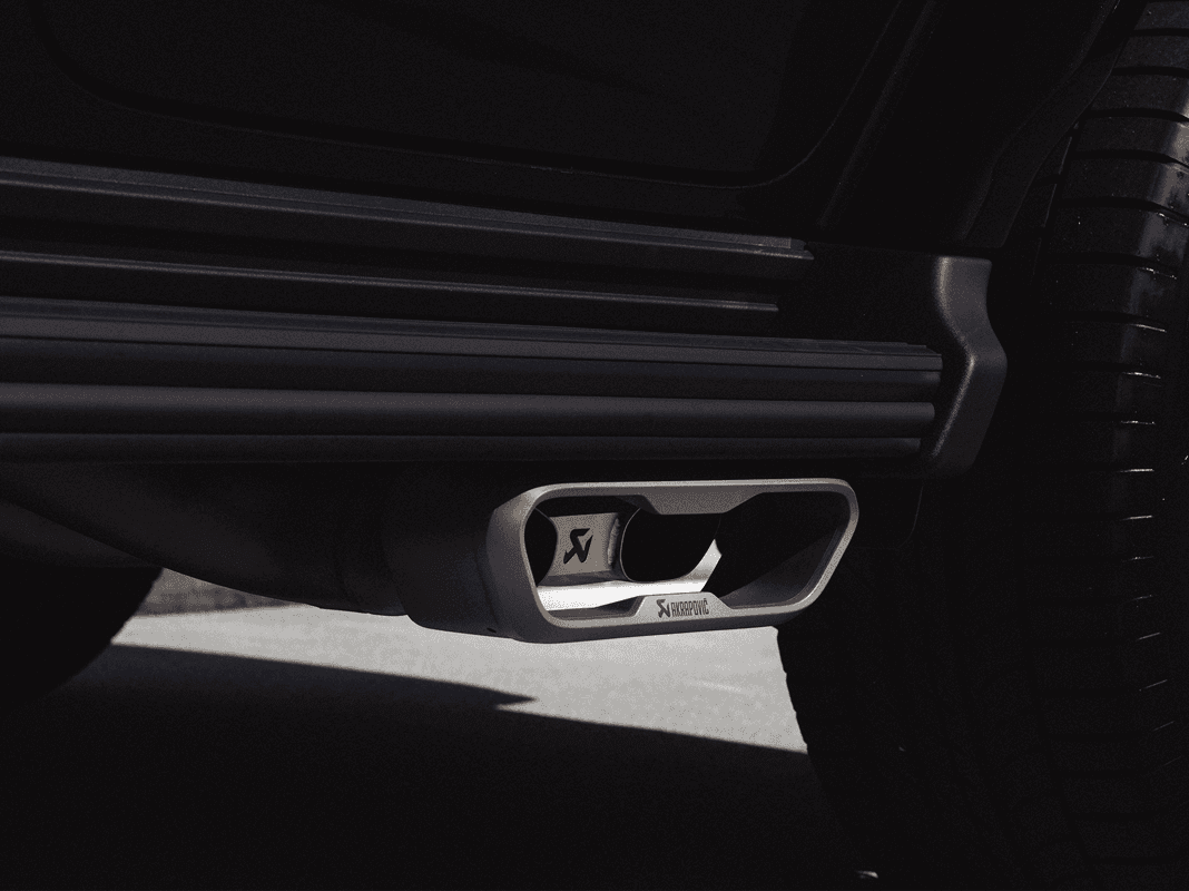 MERCEDES G63 AMG - AKRAPOVIC EVOLUTION LINE DUPLEX SPORTAUSPUFF ANLAGE – Bild 5