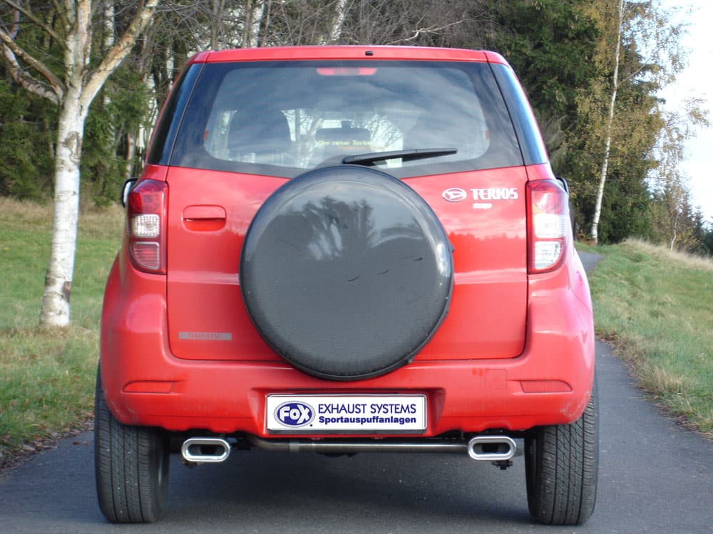DAIHATSU TERIOS J2 - FOX DUPLEX SPORTAUSPUFF – Bild 2