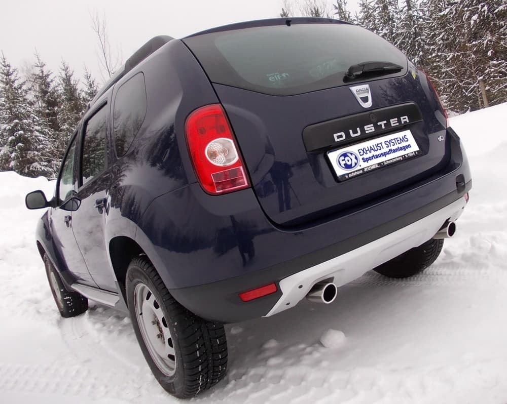 DACIA DUSTER 4X4 - FOX DUPLEX SPORTAUSPUFF – Bild 4