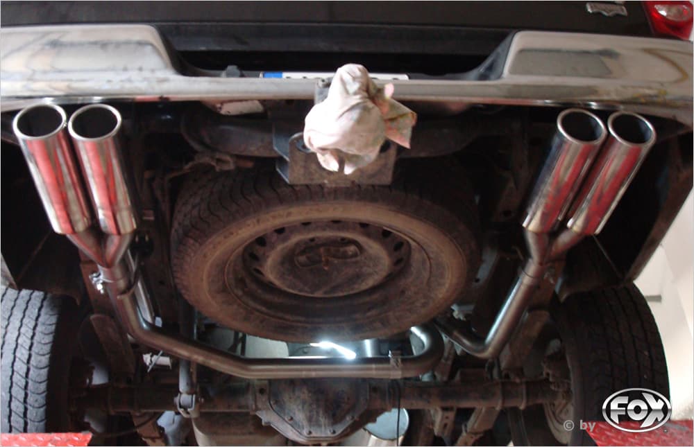 DODGE RAM 1500 - FOX HALBAUSPUFFANLAGE AB KATALYSATOR – Bild 2