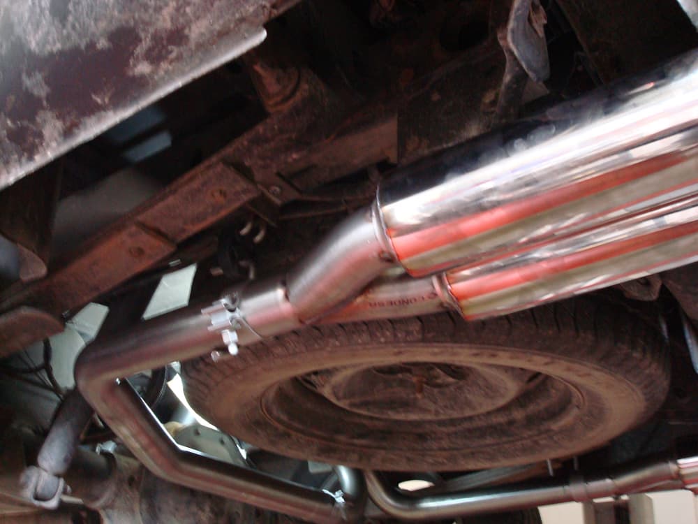 DODGE RAM 1500 - FOX HALBAUSPUFFANLAGE AB KATALYSATOR – Bild 2