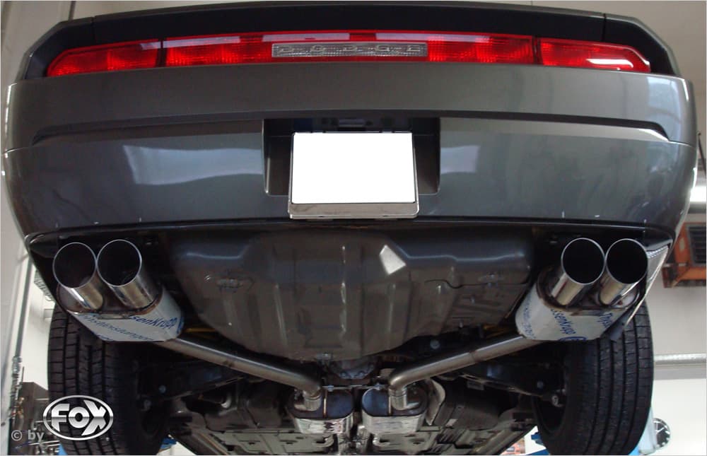 DODGE CHALLENGER - FOX DUPLEX SPORTAUSPUFF – Bild 2