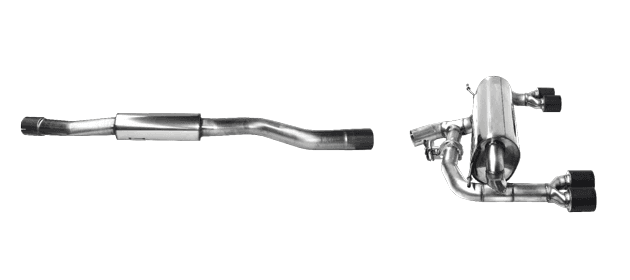 BMW 435i - BASTUCK DUPLEX SPORTAUSPUFF ANLAGE (CARBON)