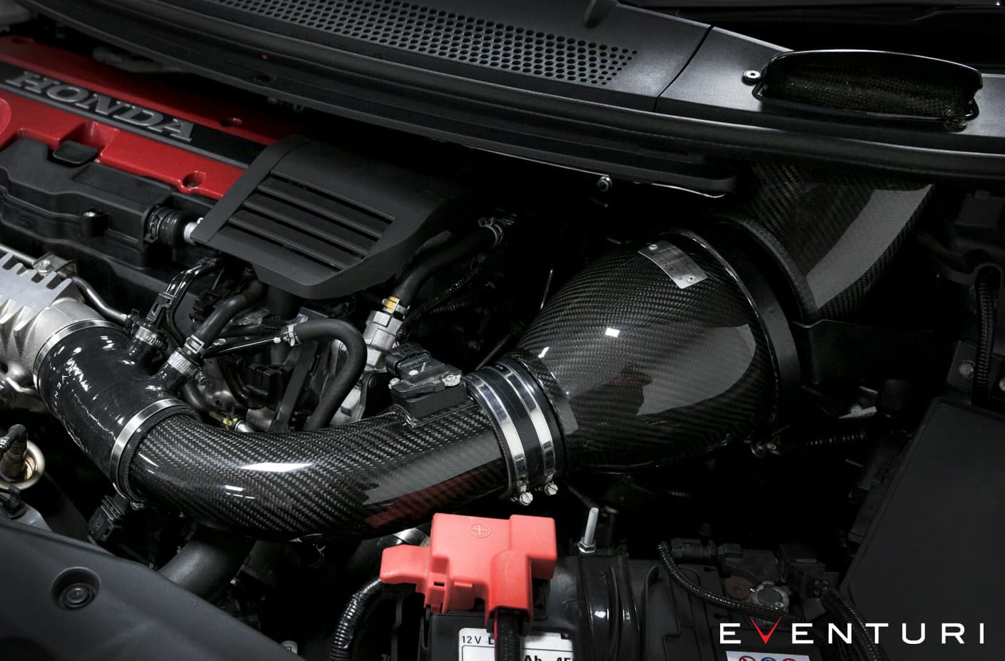 HONDA CIVIC TYPE R (228kW) - EVENTURI KEVLAR ANSAUGSYSTEM EVE-FK2V2-CF-LHD-INT – Bild 2
