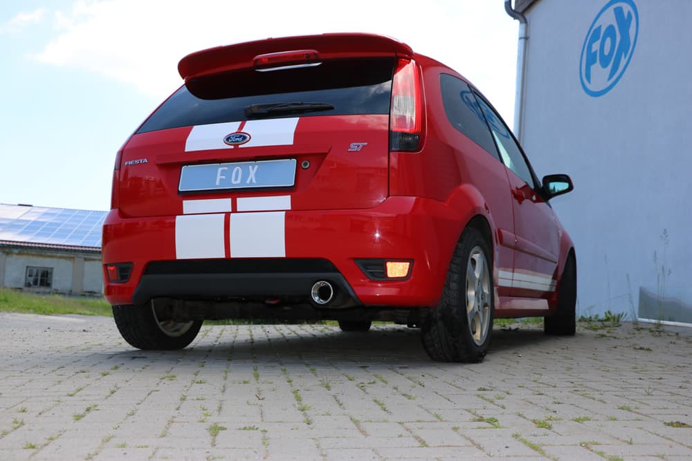 FORD FIESTA ST150 - FOX EDELSTAL SPORT AUSPUFF ANLAGE AB KAT. – Bild 3