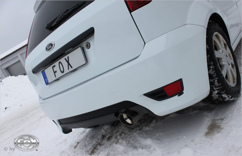FORD FIESTA - FOX HALBAUSPUFFANLAGE AB KATALYSATOR – Fox