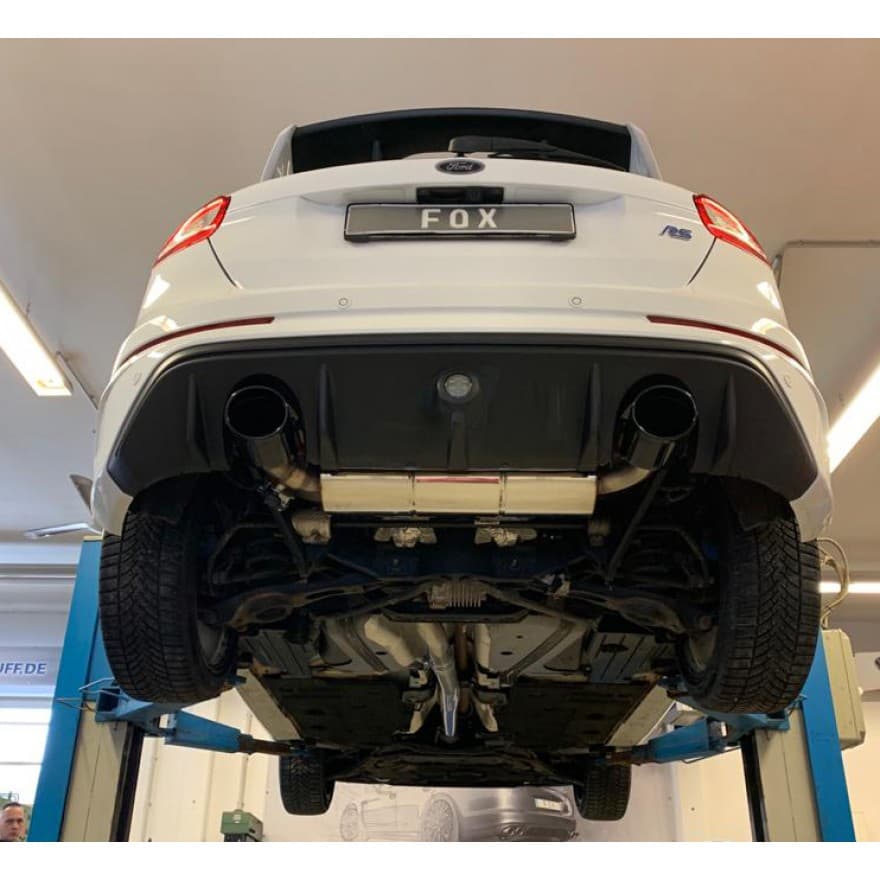 FORD FOCUS RS - FOX DUPLEX SPORTAUSPUFF Ø 76MM – Bild 2