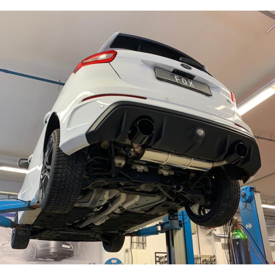 FORD FOCUS RS - FOX DUPLEX SPORTAUSPUFF Ø 76MM – Bild 3