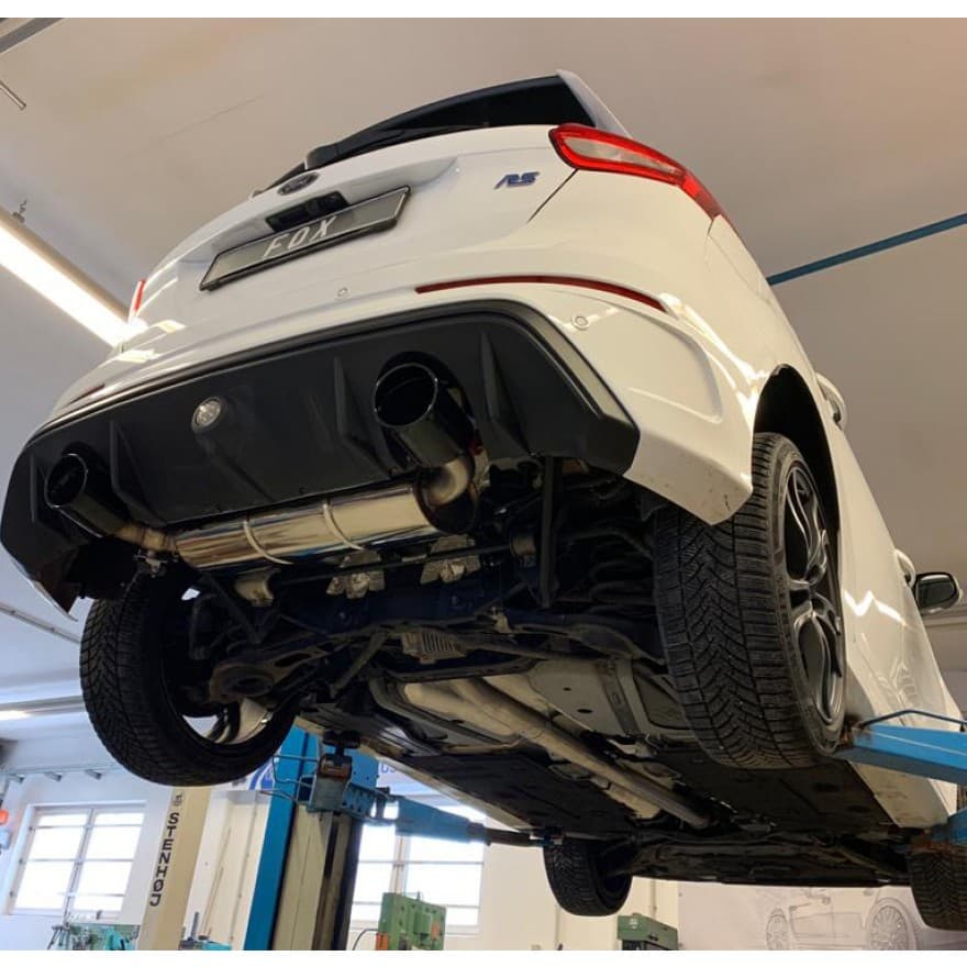 FORD FOCUS RS - FOX DUPLEX SPORTAUSPUFF Ø 76MM – Bild 4