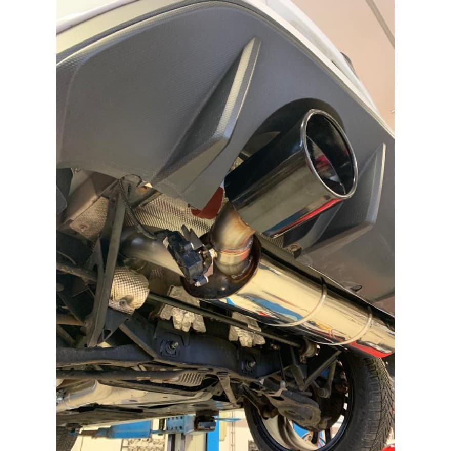 FORD FOCUS RS - FOX DUPLEX SPORTAUSPUFF Ø 76MM – Bild 5