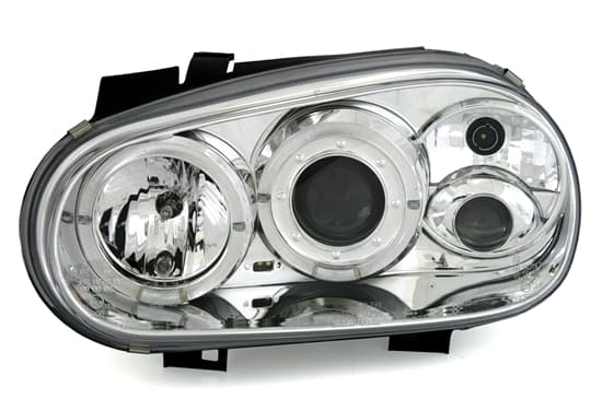 VW GOLF 4 - SCHEINWERFER ANGEL EYES – Bild 3