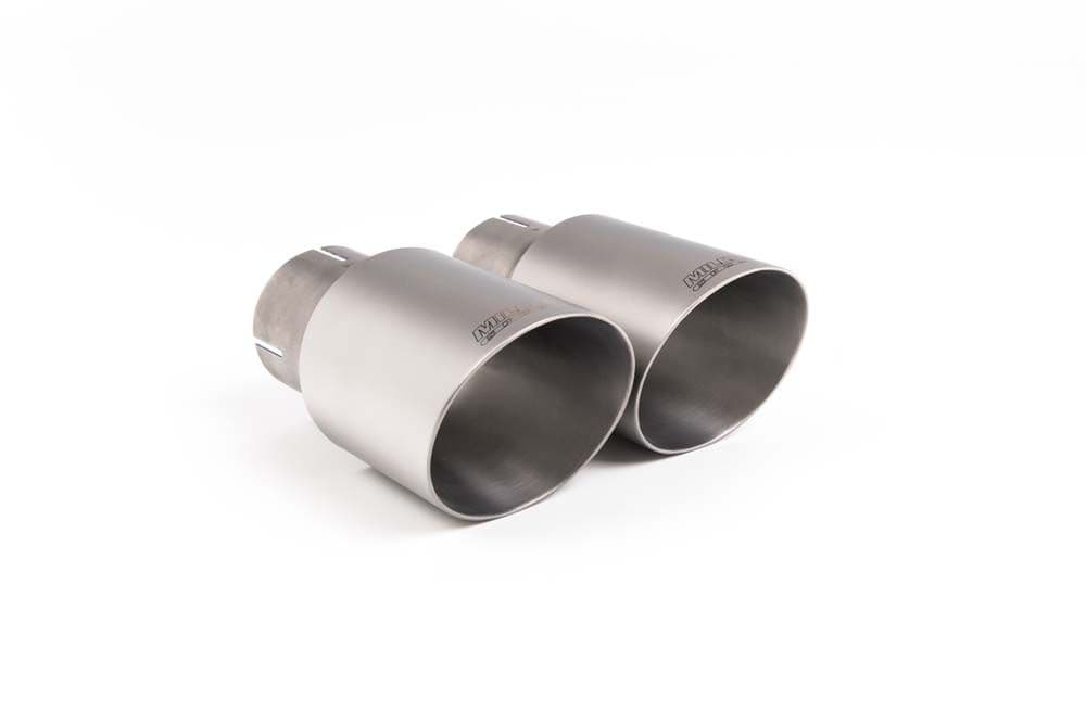 MILLTEK BRUSHED TITANIUM TIP ENDROHR 90MM