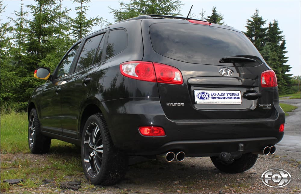 HYUNDAI SANTA FE - FOX DUPLEX SPORTAUSPUFF – Bild 2