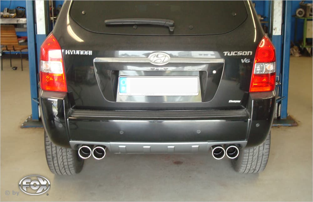 HYUNDAI TUCSON 4X4 - FOX DUPLEX SPORTAUSPUFF – Bild 2