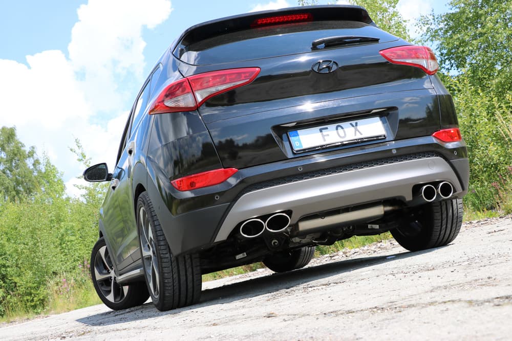 HYUNDAI TUCSON - FOX DUPLEX SPORTAUSPUFF – Bild 3