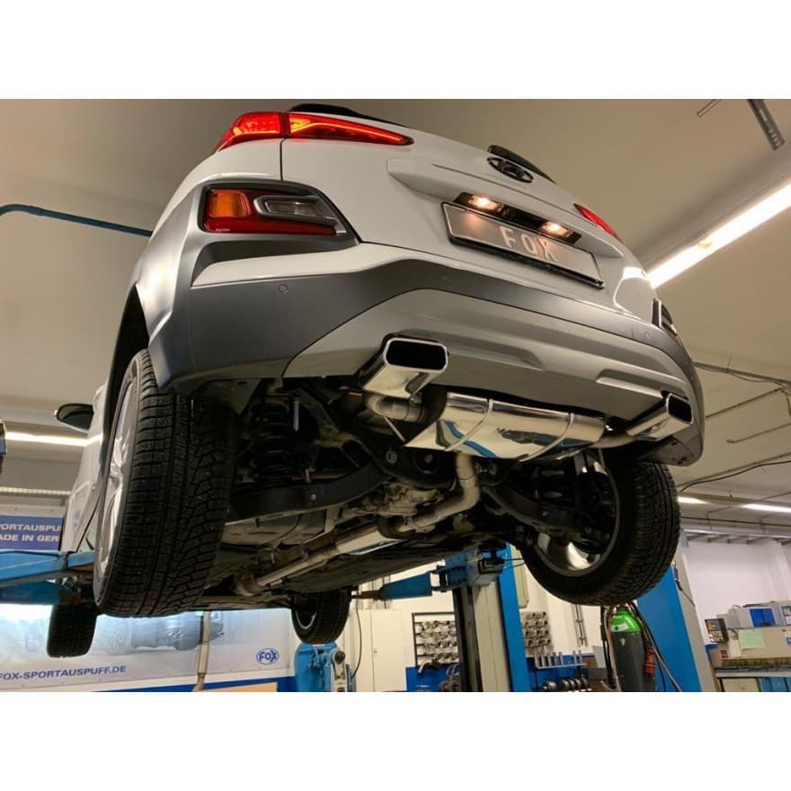 HYUNDAI KONA - FOX DUPLEX SPORTAUSPUFF – Bild 3