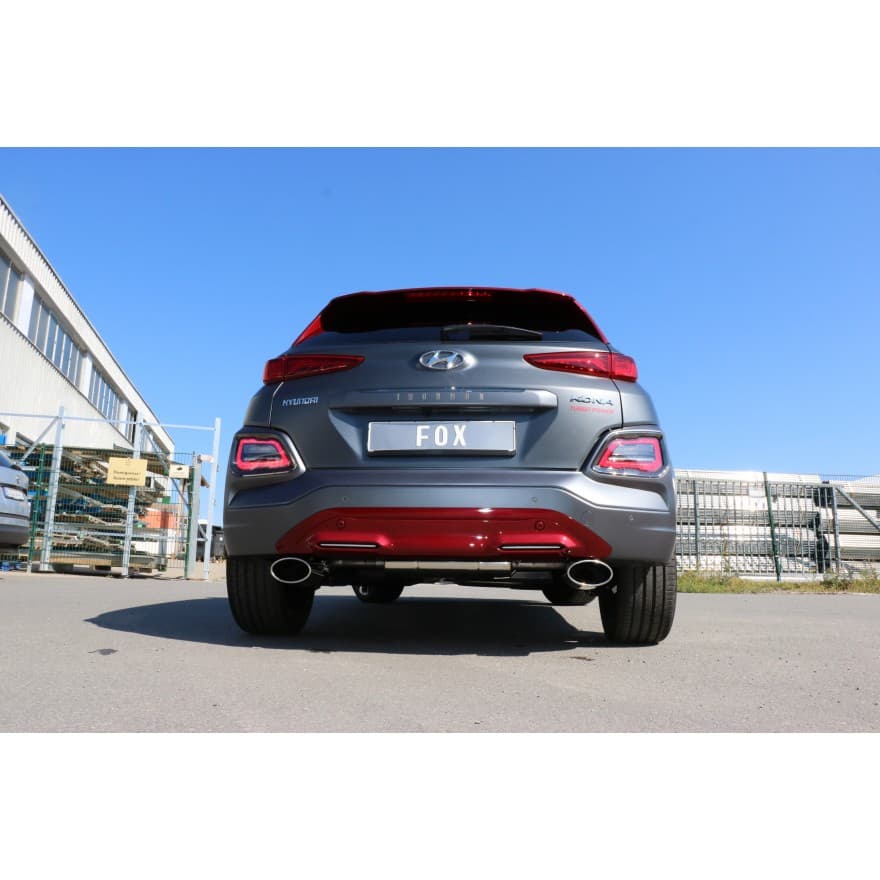 HYUNDAI KONA - FOX DUPLEX SPORTAUSPUFF – Bild 2