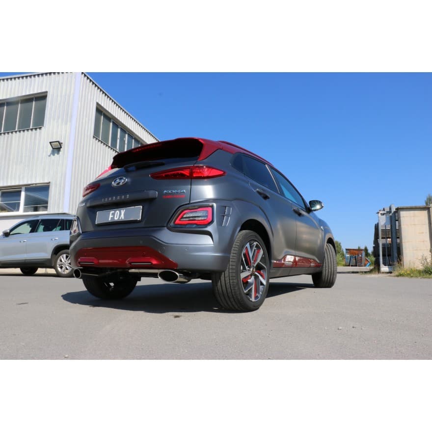 HYUNDAI KONA - FOX DUPLEX SPORTAUSPUFF – Bild 4